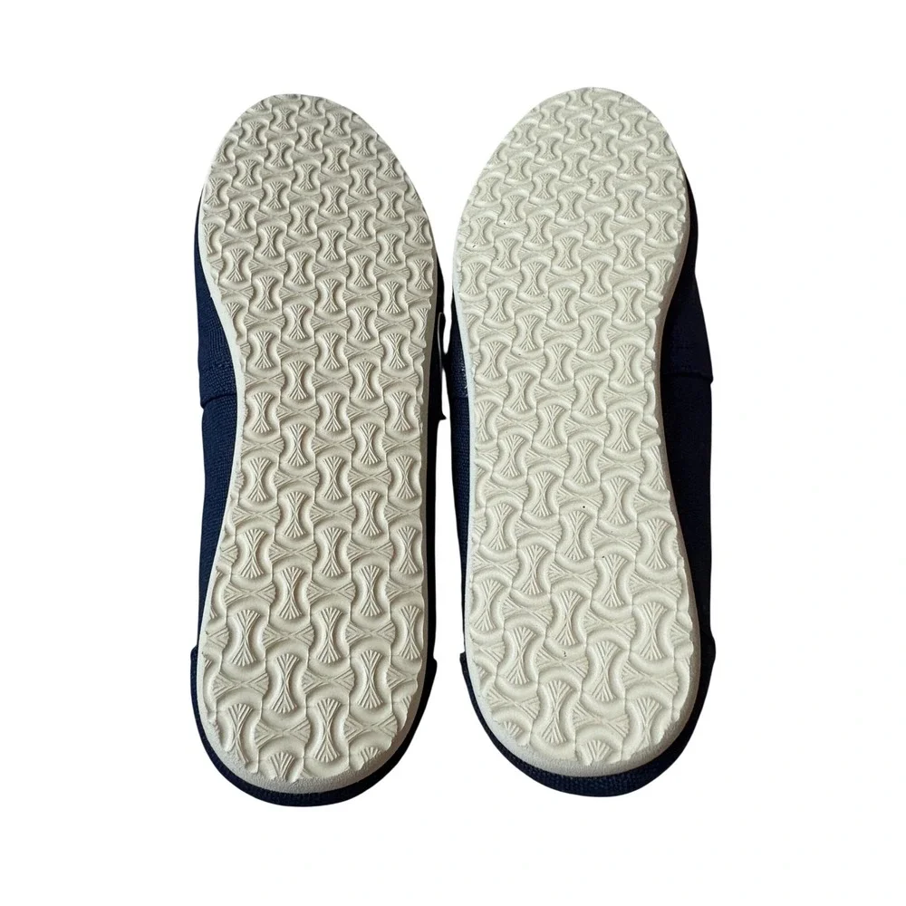 TOMS Women Navy Canvas Alpargata Slip On Flat Shoes 10000873 Size 7 NEW
